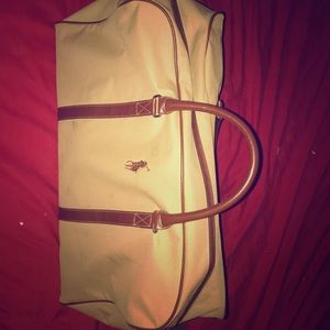 designer Polo duffel bag